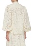 Back View - Click To Enlarge - ZIMMERMANN - Rhiannon Embroidered Cotton Blouse