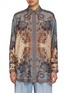 Main View - Click To Enlarge - ZIMMERMANN - Ascension Manstyle Silk Shirt