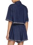Back View - Click To Enlarge - ZIMMERMANN - Rhiannon Fringe Denim Shirt