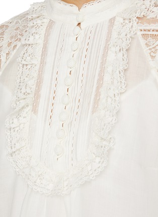  - ZIMMERMANN - Ascension Lace Yoke Blouse