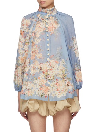 Main View - Click To Enlarge - ZIMMERMANN - Cascadian Billow Blouse