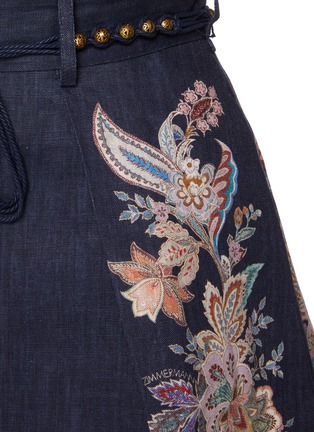  - ZIMMERMANN - Rhiannon Linen Tuck Short
