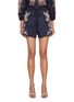 Main View - Click To Enlarge - ZIMMERMANN - Rhiannon Linen Tuck Short