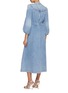Back View - Click To Enlarge - ZIMMERMANN - Lucky Denim Midi Dress