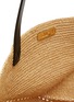 Detail View - Click To Enlarge - LOEWE - Extra Large Puzzle Fold Raffia Tote Bag