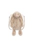 Main View - Click To Enlarge - JELLYCAT - Bashful Bunny Backpack — Beige