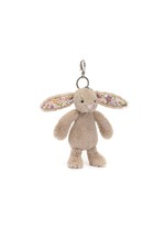 JELLYCAT | Blossom Bunny Petal Bag Charm — Beige | Lane Crawford