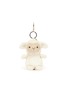 Main View - Click To Enlarge - JELLYCAT - Little Lamb Bag Charm