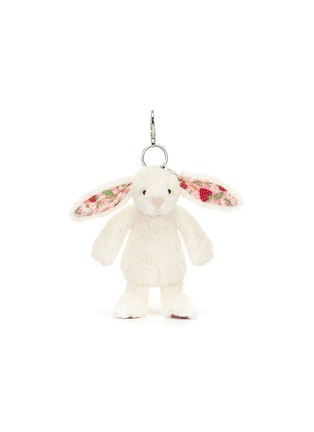 Main View - Click To Enlarge - JELLYCAT - Blossom Bunny Berry Bag Charm — Cream