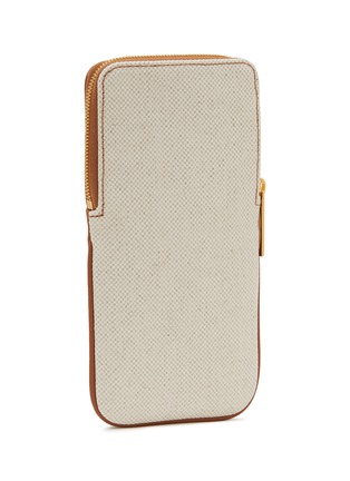 Figure View - Click To Enlarge - L/UNIFORM - Canvas Leather Glasses Case N°65