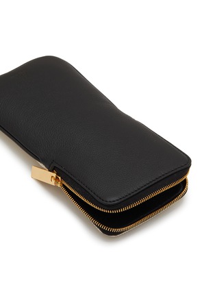 Detail View - Click To Enlarge - L/UNIFORM - Canvas Leather Glasses Case N°65