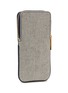 Figure View - Click To Enlarge - L/UNIFORM - Canvas Leather Glasses Case N°65