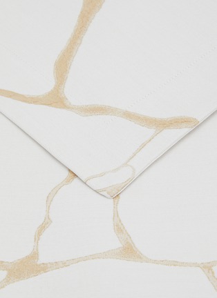 Detail View - Click To Enlarge - CELSO DE LEMOS - Jessie Queen Size Duvet Cover — Miel