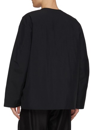 Back View - Click To Enlarge - GOLDWIN - Reversible Quilted Puffy Wool Blend Jacket