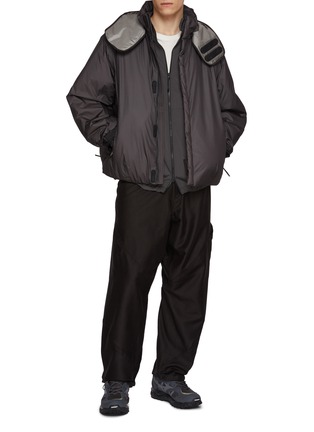 Figure View - Click To Enlarge - GOLDWIN - Windstopper Thermo Padded Jacket