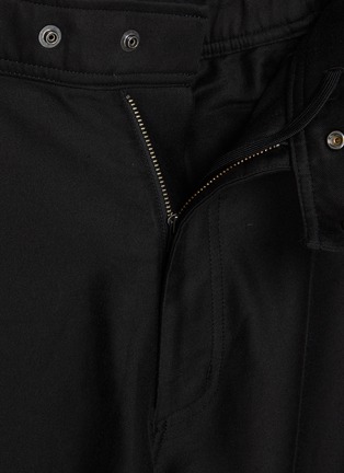  - GOLDWIN - Helicoid Wide Leg Cotton Silk Pants