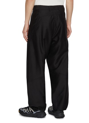 Back View - Click To Enlarge - GOLDWIN - Helicoid Wide Leg Cotton Silk Pants