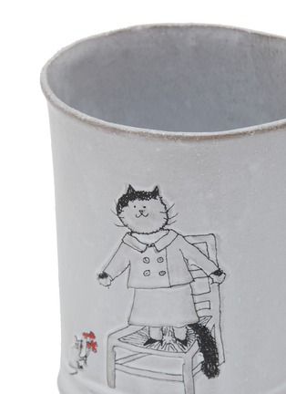 Detail View - Click To Enlarge - ASTIER DE VILLATTE - X Grace Coddington Blanket in Love Mug