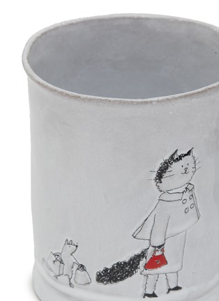 Detail View - Click To Enlarge - ASTIER DE VILLATTE - X Grace Coddington Keeping Up Mug