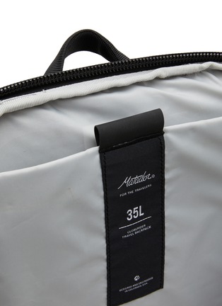 Detail View - Click To Enlarge - MATADOR - GlobeRider35 Travel Backpack — Black