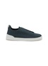 Main View - Click To Enlarge - ERMENEGILDO ZEGNA - Triple Stitch Cotton Linen Men's Sneakers