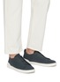 Figure View - Click To Enlarge - ERMENEGILDO ZEGNA - Triple Stitch Cotton Linen Men's Sneakers
