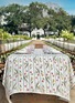 Detail View - Click To Enlarge - SUMMERILL & BISHOP - Gladioli Linen Tablecloth