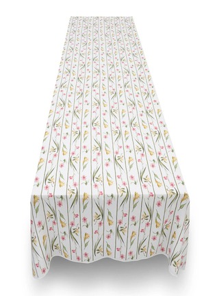  - SUMMERILL & BISHOP - Gladioli Linen Tablecloth