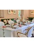 Detail View - Click To Enlarge - SUMMERILL & BISHOP - Rose Trellis Linen Tablecloth
