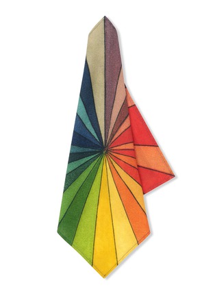  - SUMMERILL & BISHOP - X John Derian Colour Wheel Linen Napkin