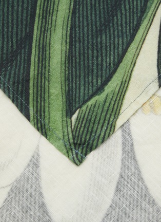 Detail View - Click To Enlarge - SUMMERILL & BISHOP - X John Derian Lotus Linen Napkin