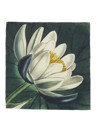 Main View - Click To Enlarge - SUMMERILL & BISHOP - X John Derian Lotus Linen Napkin