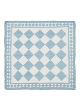 Main View - Click To Enlarge - SUMMERILL & BISHOP - X Claridges Chequered Linen Napkin