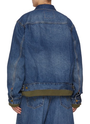 Back View - Click To Enlarge - SACAI - x Levi's Reversible Blouson Jacket