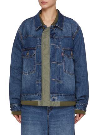 Main View - Click To Enlarge - SACAI - x Levi's Reversible Blouson Jacket