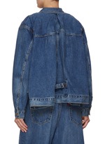 SACAI | x Levi's Flared Medium Wash Jacket | Women | Lane