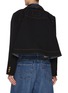 Back View - Click To Enlarge - SACAI - x Levi's Double Breasted Matelassé Twill Jacket