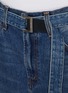  - SACAI - x Levi's Wide Leg Cuffed Medium Wash Jeans