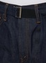  - SACAI - x Levi's Wide Leg Cuffed Dark Wash Jeans