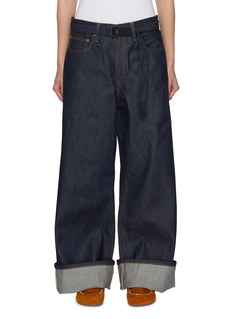 希少®︎タブ　size 00 sacai Levi’s denim pants sacai x LEVIS ZIP DETAIL DENIM PANTS | A WORD.ONLINE SHOP