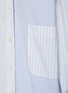  - THOM BROWNE - FunMix Micro University Striped Poplin Shirt