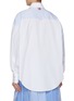 Back View - Click To Enlarge - THOM BROWNE - FunMix Micro University Striped Poplin Shirt