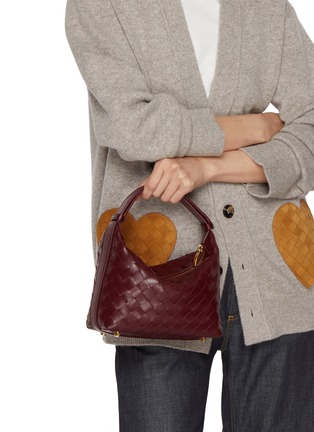 Figure View - Click To Enlarge - BOTTEGA VENETA - Wallace Leather Shoulder Bag