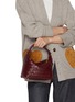 Figure View - Click To Enlarge - BOTTEGA VENETA - Wallace Leather Shoulder Bag