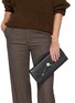 Figure View - Click To Enlarge - BOTTEGA VENETA - Andiamo Intrecciato Leather Clutch