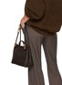 Back View - Click To Enlarge - BOTTEGA VENETA - Small Andiamo Pepites Intrecciato Leather Bag