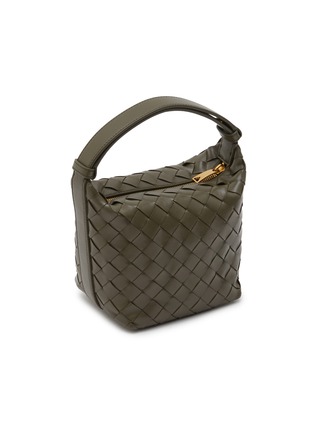 Detail View - Click To Enlarge - BOTTEGA VENETA - Small Wallace Leather Shoulder Bag