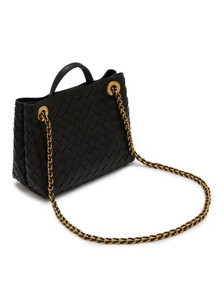 Detail View - Click To Enlarge - BOTTEGA VENETA - Small Andiamo Intrecciato Leather Bag