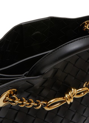 Detail View - Click To Enlarge - BOTTEGA VENETA - Small Andiamo Intrecciato Leather Bag