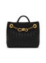 Main View - Click To Enlarge - BOTTEGA VENETA - Small Andiamo Intrecciato Leather Bag